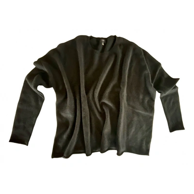 Pre-owned Line Cashmere Jumper In Black