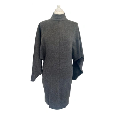 Pre-owned Alexis Mabille Mid-length Dress In Anthracite