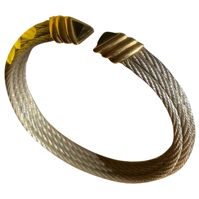 Pre-owned Fred Yellow Gold Bracelet In Silver