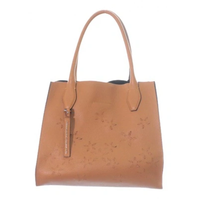 Pre-owned Ermanno Scervino Leather Handbag In Brown