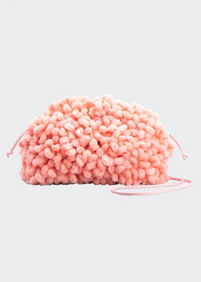 Shop Bottega Veneta Pouch Mini Mop Clutch Bag In Marshmallow