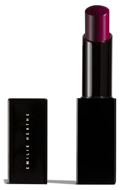 Shop Emilie Heathe Lip Atelier Lip Color In Deep Purple