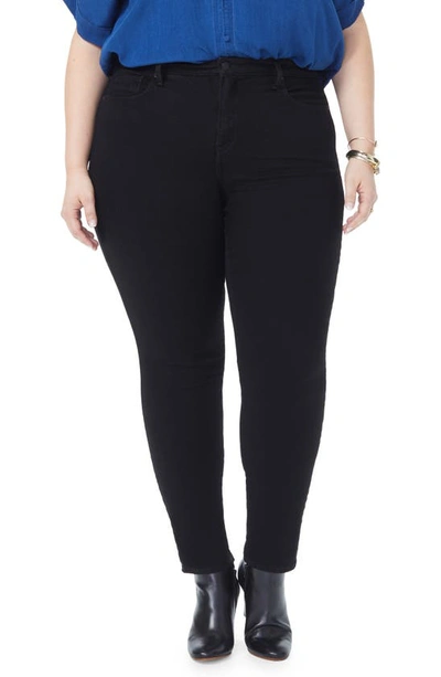 Shop Nydj Ami High Waist Skinny Jeans In Black