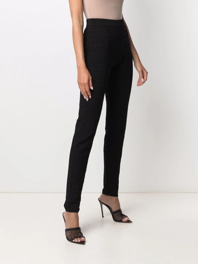 Shop Givenchy Leggings 4g In Black