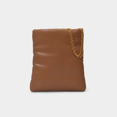 Shop Nanushka Noelani Bag In Brown