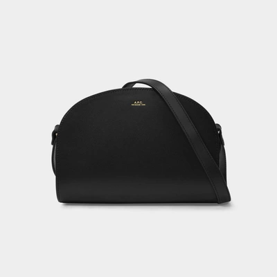 Apc Demi-lune Clutch - A.p.c. - Black - Leather In Black