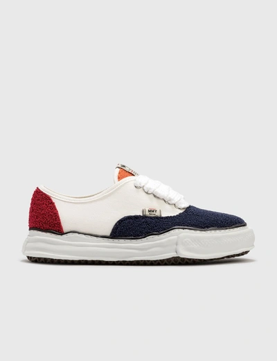 Shop Miharayasuhiro Baker Og Sole Chenille Low Top Sneakers In Multicolor