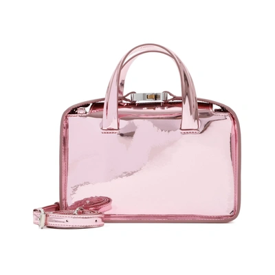 Shop Alyx 1017  9sm  Leather Brie Bag In Pink &amp; Purple