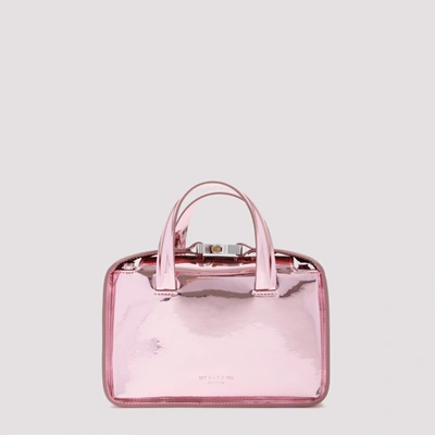 Shop Alyx 1017  9sm  Leather Brie Bag In Pink &amp; Purple