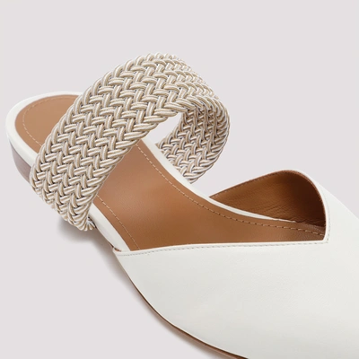 Shop Malone Souliers Maisie Flats Shoes In White