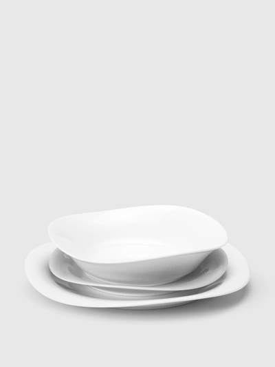 Shop Georg Jensen Cobra Dinnerware, Set Of 3 In White