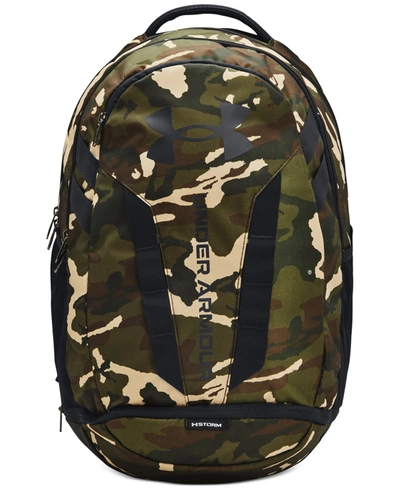 Under Armour Men s Hustle Storm Backpack In Olive Camo ModeSens