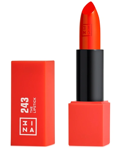 Shop 3ina The Lipstick In Shiny Orange