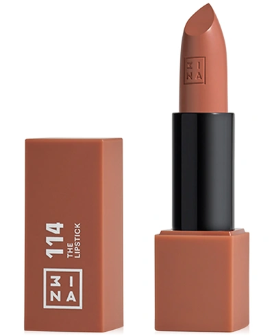 Shop 3ina The Lipstick In Light Brown