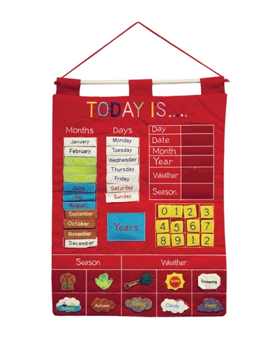 Shop The Peanutshell Alma's Designs Today Is Wall Hanging Activity Chart In Red