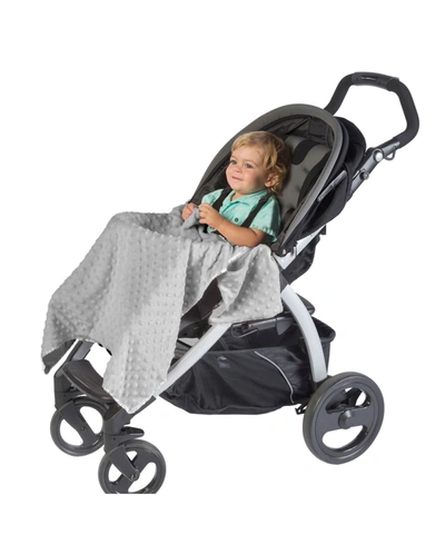 Shop J L Childress J.l. Childress Cuddle N Cover Stroller Blanket In Gray