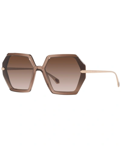 Shop Bvlgari Women's Sunglasses, Bv8240 In Brown Gradient