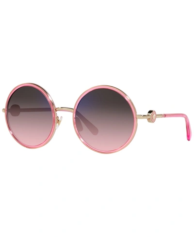 Shop Versace Women's Sunglasses, Ve2229 56 In Transparent Pink
