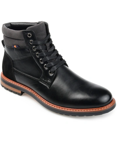 Shop Vance Co. Men's Reeves Ankle Boots In Black