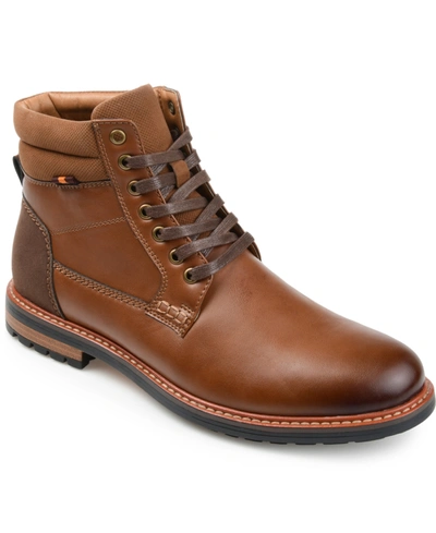 Shop Vance Co. Men's Reeves Ankle Boots In Brown