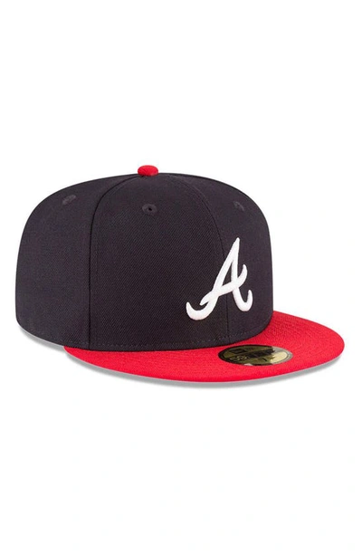Shop New Era Navy Atlanta Side Patch 1995 World Series 59fifty Fitted Hat