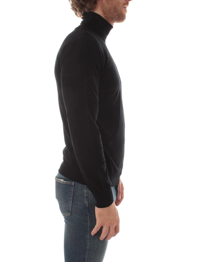 Shop Kangra Men's Black Wool Sweater