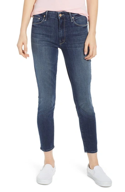 Shop Mother 'the Looker' Crop Skinny Jeans In On The Edge