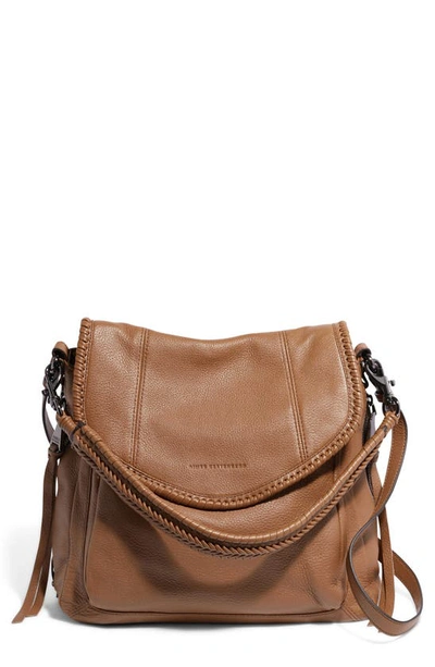 Shop Aimee Kestenberg All For Love Convertible Leather Shoulder Bag In Maple