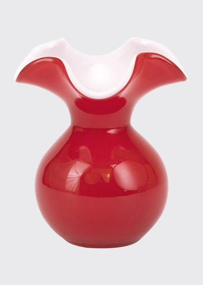 Shop Vietri Hibiscus Glass Red Bud Vase