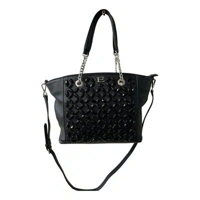 Pre-owned Ermanno Scervino Leather Handbag In Black
