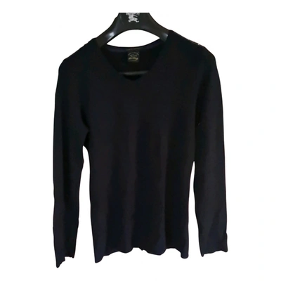 Pre-owned Paul & Shark Cashmere Jumper In Navy