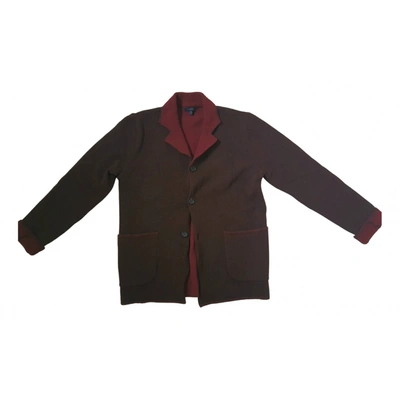 BURBERRY Pre-owned Wool Jacket In Brown