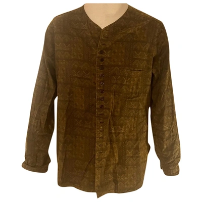 Pre-owned Yohji Yamamoto Shirt In Brown