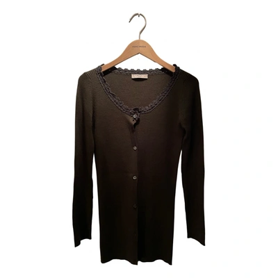 Pre-owned Prada Wool Cardigan In Brown