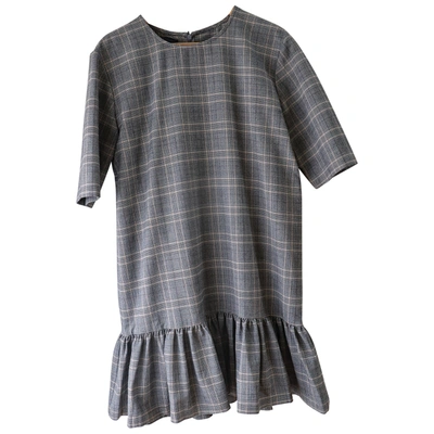 Pre-owned Designers Remix Mid-length Dress In Grey