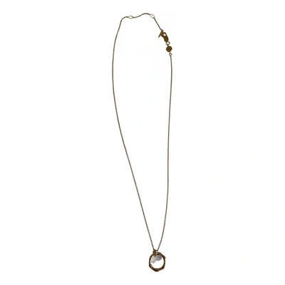 Pre-owned Missoma Necklace In Gold