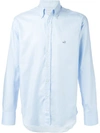 Etro Embroidered Logo Shirt In Blue