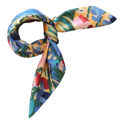 Pre-owned Frey Wille Silk Handkerchief In Multicolour