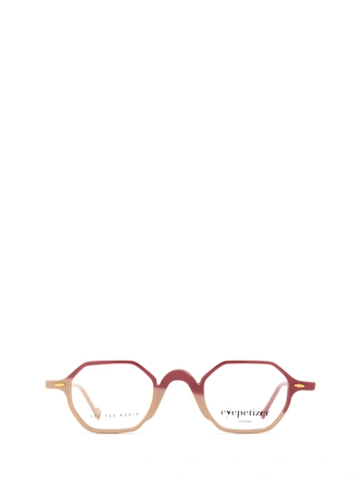 Eyepetizer Stijl Powder Pink And Cyclamen Glasses In Powder Pink And Cyclamen