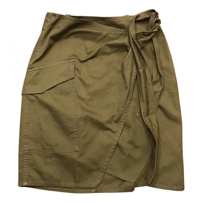 Pre-owned Isabel Marant Étoile Mid-length Skirt In Green