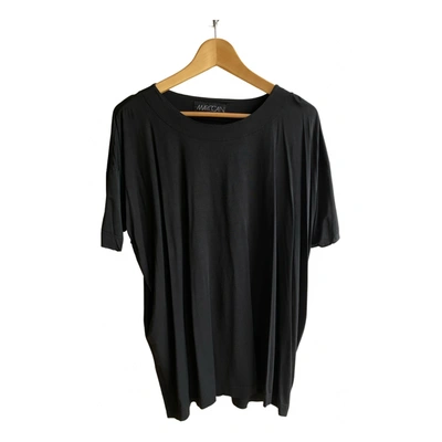 Pre-owned Marc Cain T-shirt In Black