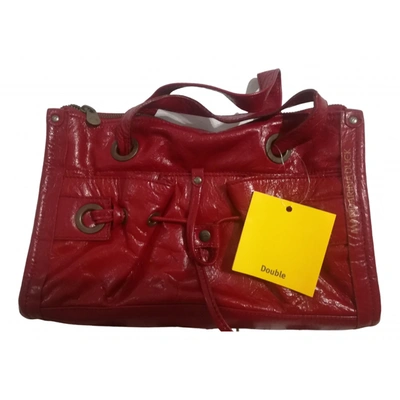 Pre-owned Mandarina Duck Leather Handbag In Red