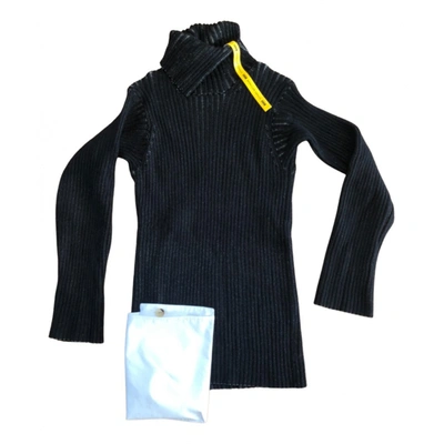 Pre-owned Moncler Genius Wool Jumper In Black