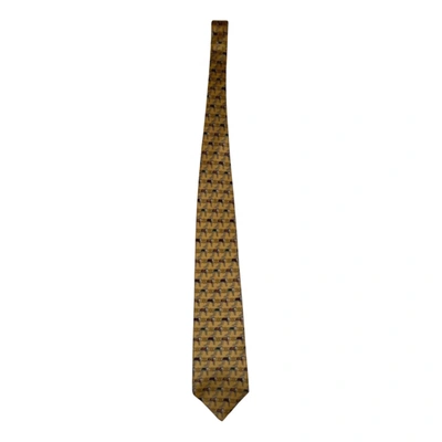 Pre-owned Lancel Silk Tie In Multicolour