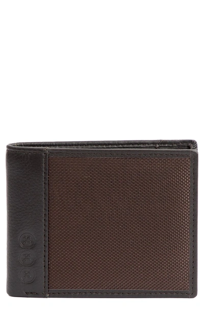 Shop Pinoporte Boundless Slim Fold Wallet In Brown