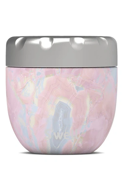 Shop S'well Eats(tm) 16-ounce Stainless Steel Bowl & Lid In Geode Rose
