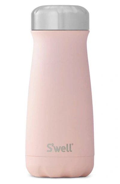 Shop S'well 16-ounce Insulated Traveler Bottle In Pink Topaz