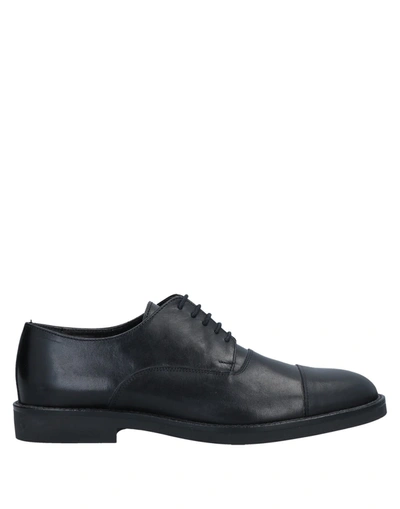 Shop Liu •jo Man Lace-up Shoes In Black