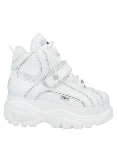 Shop Buffalo Sneakers In White