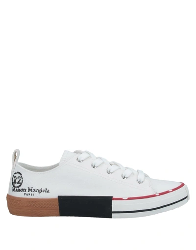 Shop Maison Margiela Woman Sneakers White Size 6.5 Textile Fibers